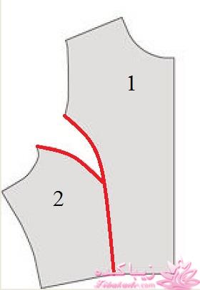 آموزش دوخت مانتو